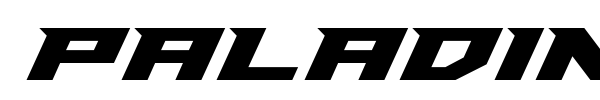 Paladins font preview