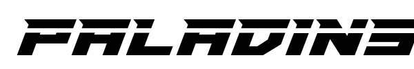 Paladins font preview