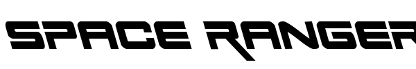 Шрифт Space Ranger