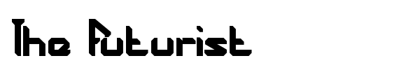 Шрифт The Futurist