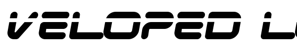 Шрифт Veloped Logotype