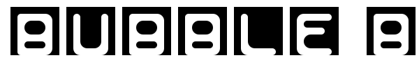 Шрифт Bubble Border