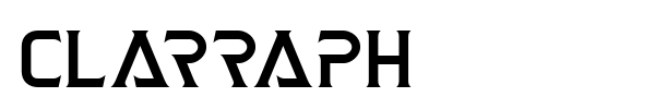 Шрифт Clarraph