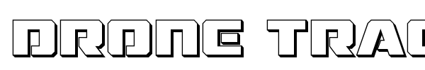 Drone Tracker font preview