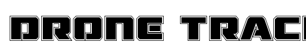 Drone Tracker font preview