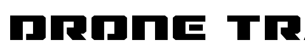 Drone Tracker font preview