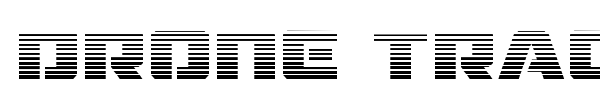 Drone Tracker font preview