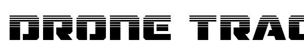 Drone Tracker font preview