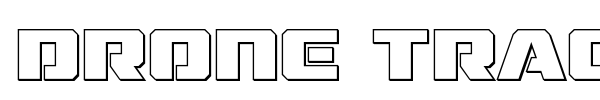 Drone Tracker font preview