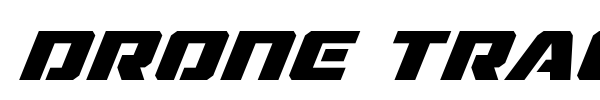 Drone Tracker font preview