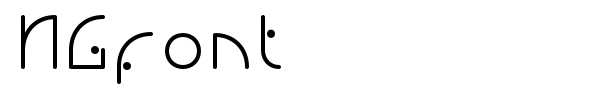 Шрифт NGfont
