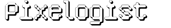 Шрифт Pixelogist
