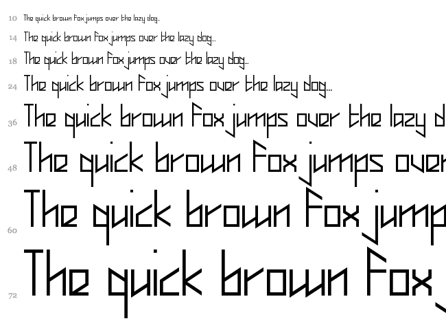 Whisperer font waterfall