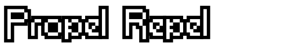 Шрифт Propel Repel