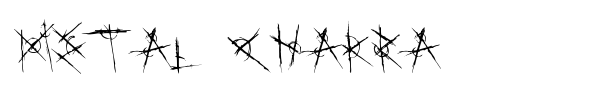 Шрифт Metal Chakra