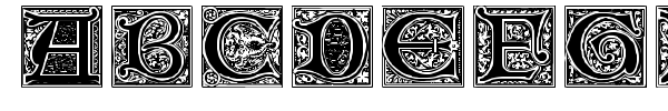 Шрифт Medieval Victoriana