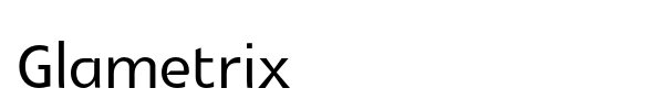 Glametrix font preview
