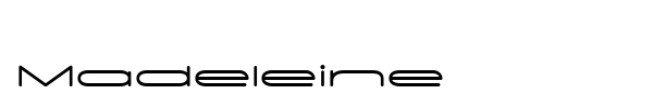 Шрифт Madeleine