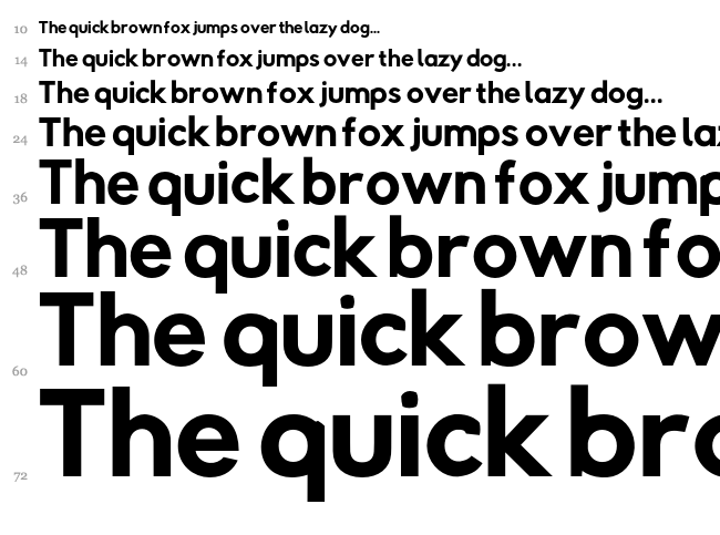 Rabbid Highway Sign II font waterfall