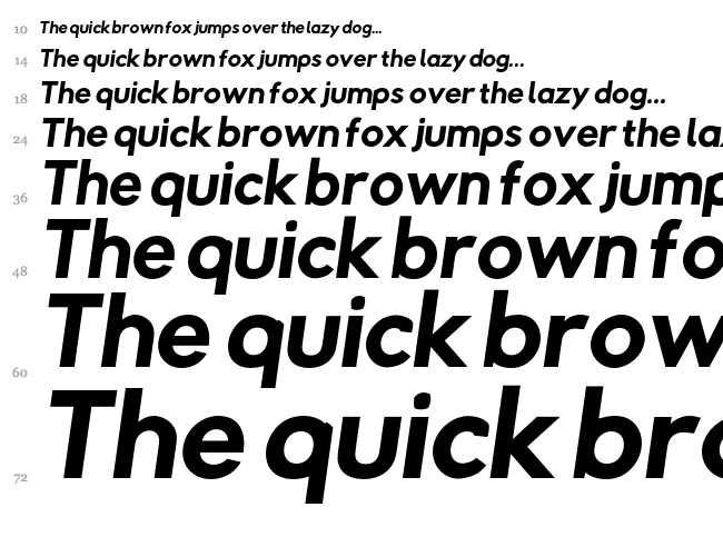 Rabbid Highway Sign II font waterfall