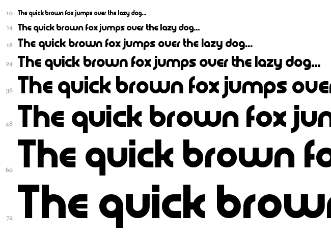 Rollcage font waterfall