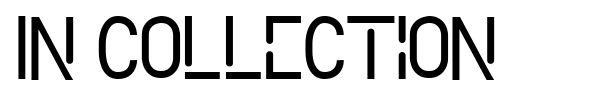 In Collection font preview