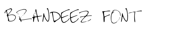 Шрифт Brandeez Font