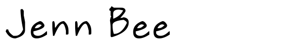 Шрифт Jenn Bee