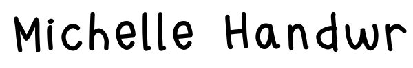 Шрифт Michelle Handwritting