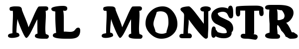 Шрифт ML Monstrolino