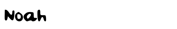 Шрифт Noah