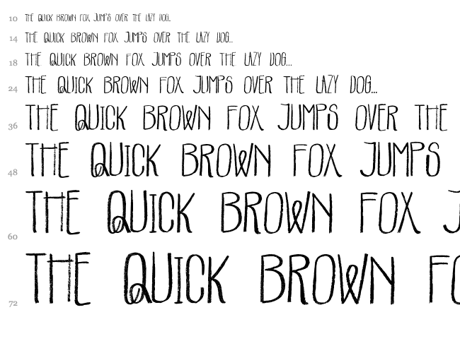 Parachutes font waterfall