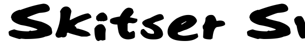Шрифт Skitser Swift