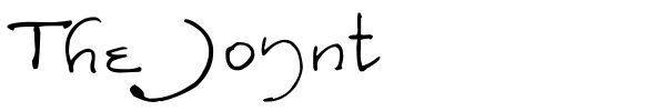 Шрифт The Joynt