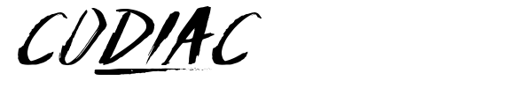 Шрифт Codiac