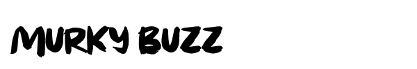 Шрифт Murky Buzz