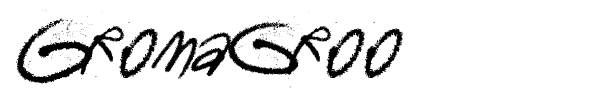 Шрифт Gromagroo