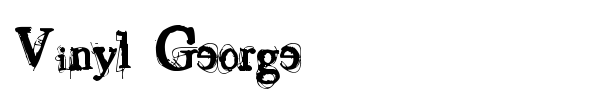 Шрифт Vinyl George