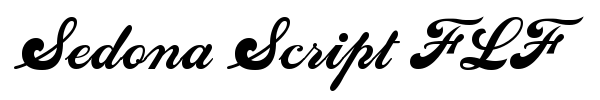 Шрифт Sedona Script FLF