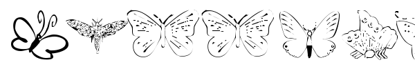 Шрифт Butterfly Heaven