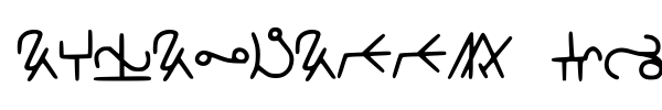Шрифт Highschool Runes