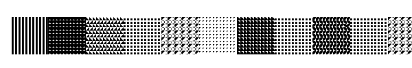 Шрифт Serangkaian Pattern