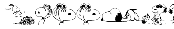 Шрифт Snoopy Dings