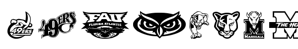 C-USA font preview