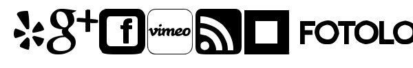 Шрифт Social Logos TFB