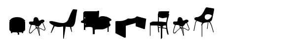 Шрифт Cadeiras