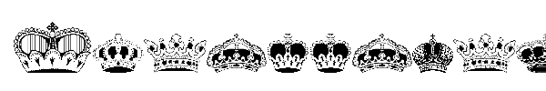 Шрифт Intellecta Crowns