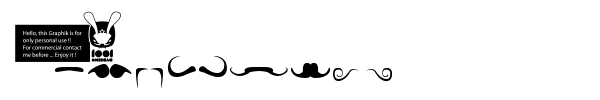 Шрифт Mustache