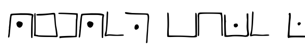 Шрифт PigPen Code Font