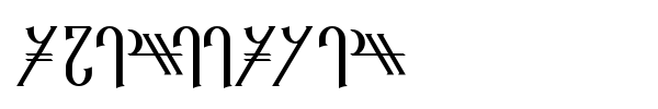 Шрифт Reanaarian